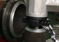 NODHA claming aralığı 28-76mm Kimyasal Tesis İçin Taşınabilir Pnömatik Boru Kaynak Ağzı Açma Makinesi